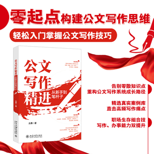 公文写作精进 从新手到笔杆子 丛勇 著 语言文字经管、励志 新华书店正版图书籍 北京大学出版社