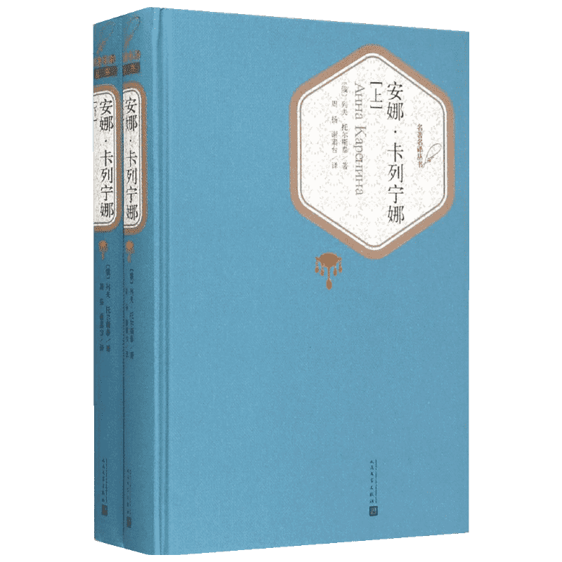 安娜卡列尼娜 上下两册 列夫托尔斯泰著 精装原著正版 初中高中学生青少年课外读物 世界文学名著经典小说文学 人民文学出版社