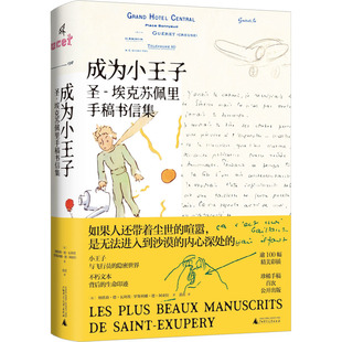 成为小王子 圣-埃克苏佩里手稿书信集 (法)纳塔莉·德·瓦利埃,(法)罗斯利娜·德·阿亚拉 著 黄荭 译 文学作品集文学