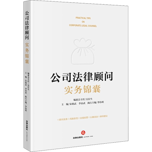 公司法律顾问实务锦囊 宋朝武,李寅武 编 法学理论社科 新华书店正版图书籍 法律出版社