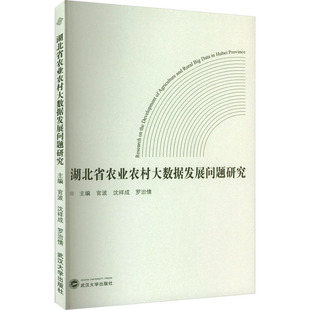 湖北省农业农村大数据发展问题研究 官波,沈祥成,罗治情 编 各部门经济经管、励志 新华书店正版图书籍 武汉大学出版社