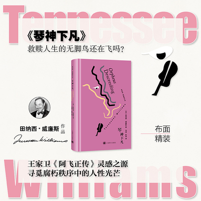 琴神下凡 (美)田纳西·威廉斯(Tennessee Williams) 著 著 冯涛,张坤 译 译 戏剧（新）文学 新华书店正版图书籍 上海译文出版社