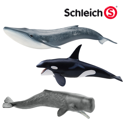 思乐海洋动物抹香鲸模型玩具蓝鲸