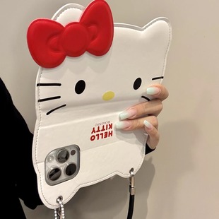 翻盖卡通三丽鸥美乐蒂包包iphone16promax苹果15pro手机壳14pro女