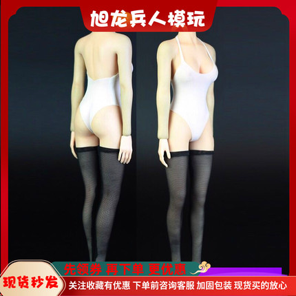 现货 1/6兵人服饰 黑白色性感泳衣 PS4 尼尔机械纪元 2B 姐姐内衣