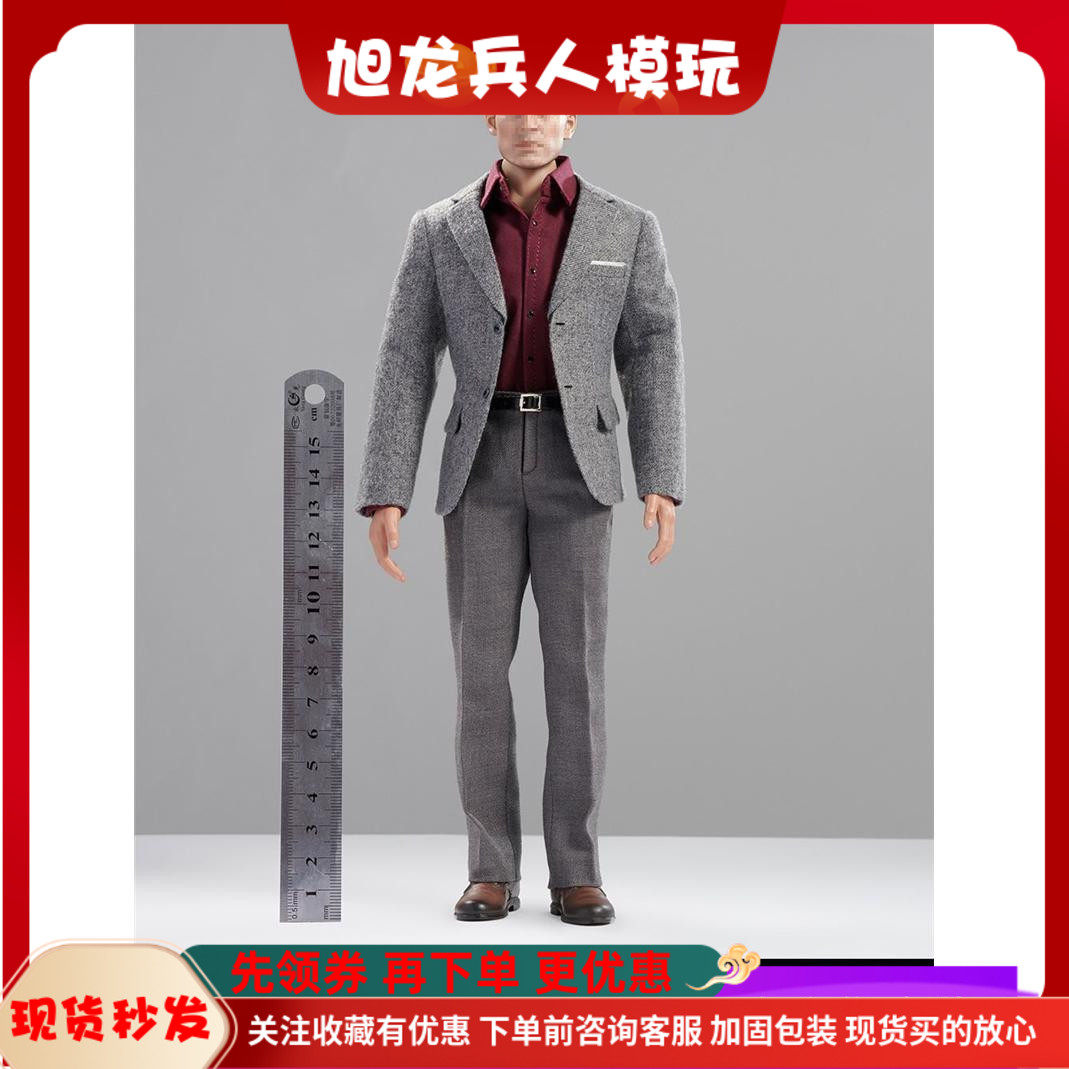 现货 toy center 1/6 兵人 cen-m12 美国队长 老年西装 休闲套装