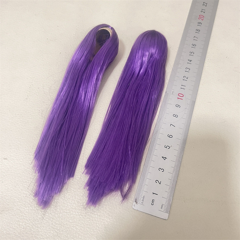 现货 1/6 女兵人 女头雕发套 头发 假发 女头雕改发型用