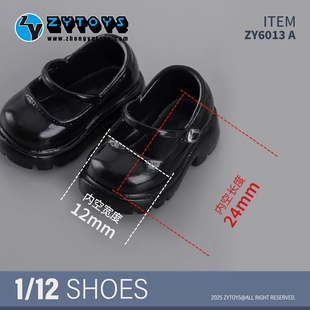 现货 1/12 ZY6013 12分bjd mjd ob24 妖精体 D男 出逃体玛丽珍鞋