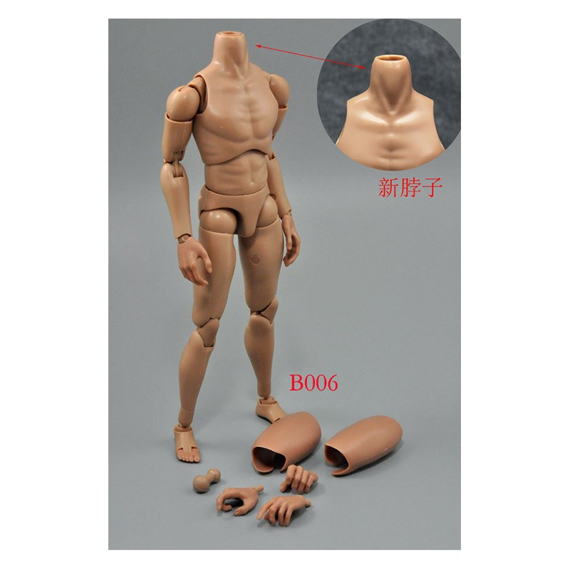 兵人素体窄肩素体1/6现货