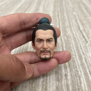 1/6兵人头雕 古代系列 岳飞 黄晓明 头雕 精忠报国 岳飞头雕 现货
