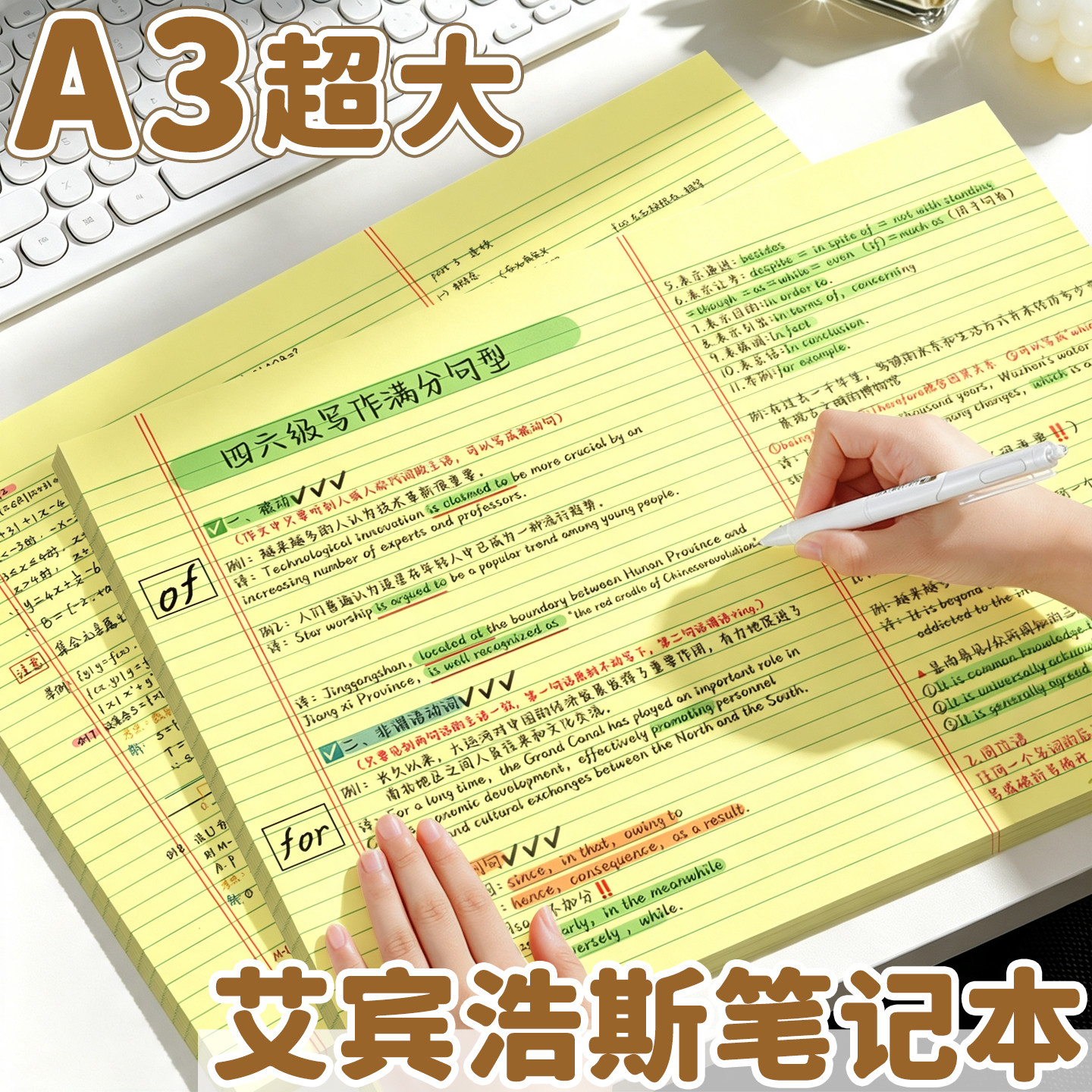 【A3超大】艾宾浩斯笔记本