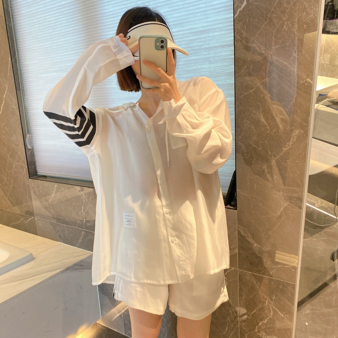 学院夏季薄款防晒套装
