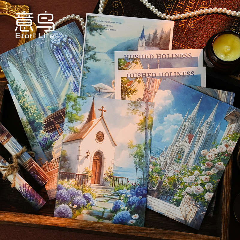 意鸟漫步时光系列素材纸