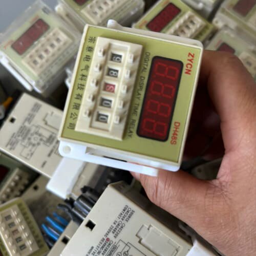 议价拆机宗意ZYCN数显时间继电器DH48S-1Z