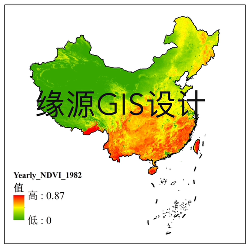 全球/全国1982-2026年归一化植被指数ndvi