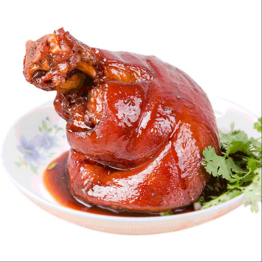 现货【冲量】整只肘子猪肘子熟食猪头肉 五香味酱卤肘子下酒菜