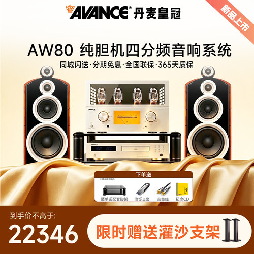 AVANCE/丹麦皇冠AW80音响音箱