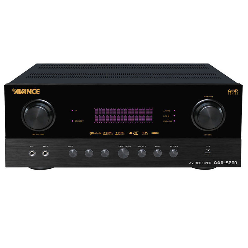 AVANCE/丹麦皇冠ASR-5200 7.1声道AV家庭影院全景声功放杜比解码