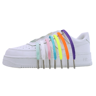 适用于耐克鞋带男款金属头AF1空军一号AJ1篮球鞋女帆布鞋小白鞋绳