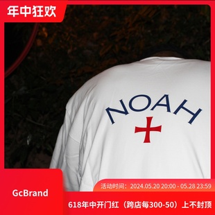 FdbF NOAH MDNS GcBrand 十字印花长袖 T恤陈冠希余文乐情侣卫衣薄