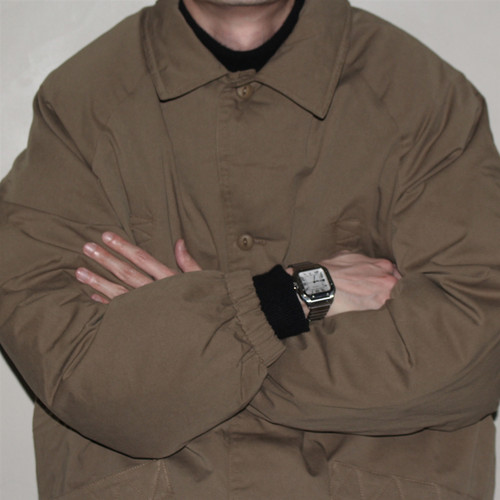 GcBrand Lab AW24 基础款 工装四袋棉衣