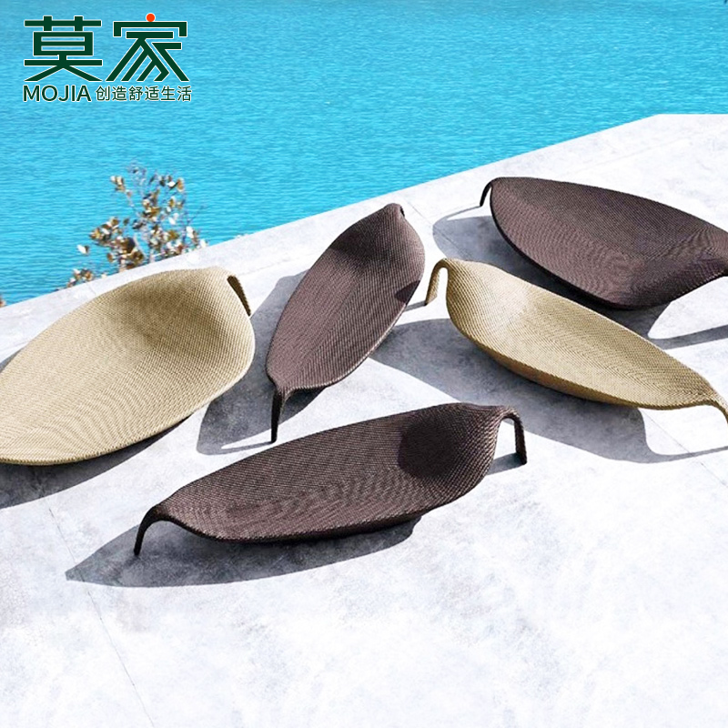 创意叶子北欧风情风花园泳池家具