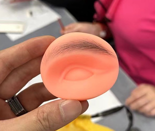 软硅胶植绣真眉毛真眉大师眉毛新手练习仿皮植眉有眼睛模块产品