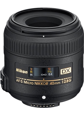 尼康 AF-S DX 40mm f2.8 G牙科/昆虫/植物近距产品细节微距镜头