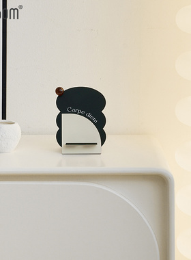 WOZOOM屋准玄关高端轻奢电视柜客厅摆件手机支架创意桌面装饰品