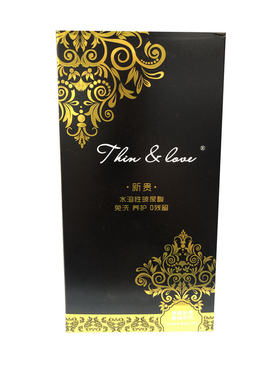 薄爱玻尿酸避孕套子超薄多油100只装118支大盒黑色套博爱安全套