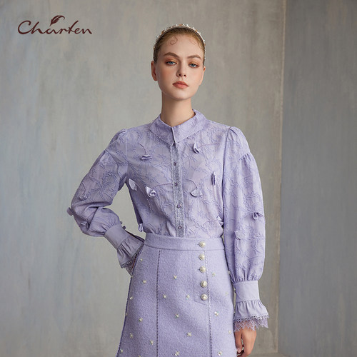 CHARFEN冬季新款时尚百搭衬衫