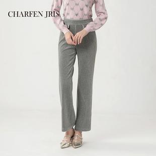 FJE5D633 休闲高腰钉珠灯芯绒直筒裤 6053D 新款 CHARFENJRIS冬季