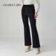 朝峰2025春季 新款 高腰提臀微喇休闲裤 CHARFENJRIS FJF1A602 6051D
