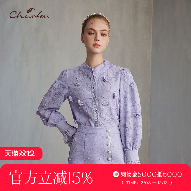 CHARFEN冬季新款时尚百搭衬衫