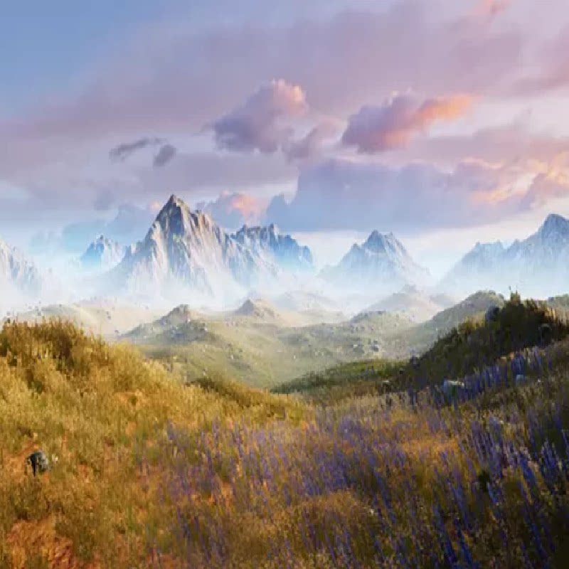 Unity3D 草原草地环境场景 Grassland Environment 1.0