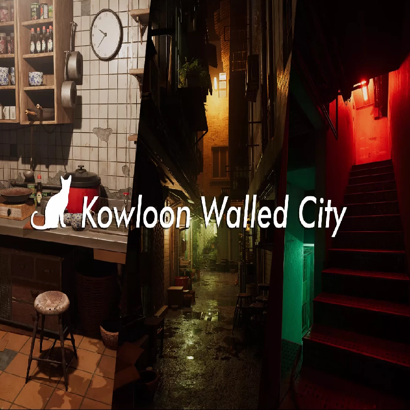 Unity KOWLOON WALLED CITY Asian Apartments HDRP 1.1亚洲公寓