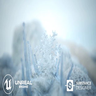 Unreal UE影视级白雪覆盖材质Snow Material 4.26