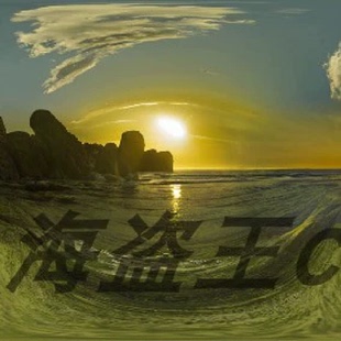 50 HDRI Ocean Sea 海洋天空盒全景贴图 虚幻UE5.1-5.3