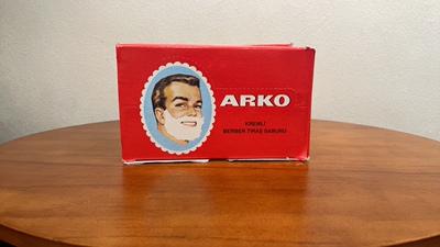 ARKO剃须皂棒12只剃须膏进口