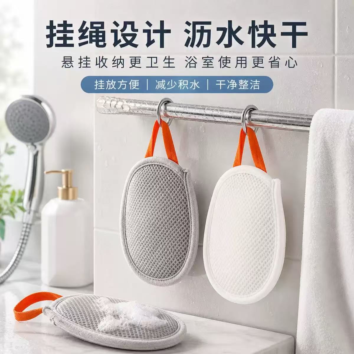 双层加厚洗澡泡沫球起泡网洗面奶沐浴香皂专用网袋浴球沐浴球