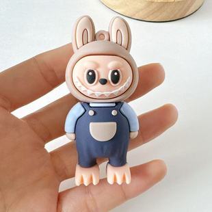 学生书包挂饰车用钥匙扣盲盒网红爆款钥匙链创意卡通钥匙扣钥匙环