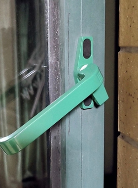 窗户平脚外开7字执手门窗把手阳台50型手柄平开老式玻璃门执手锁