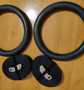 室内门健身房健身吊环家用悬挂式体操拉杆锻炼拉伸器材扣环臂力