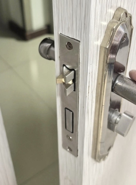 58锁体锁心房门锁具静音卧室门锁木门50锁舌配件锁芯家用室内门