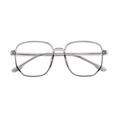 久森透明近视眼镜框架显瘦圆脸