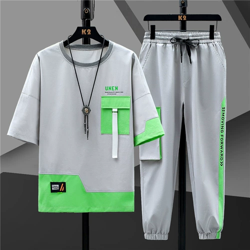 Летняя футболка с коротким рукавом для мальчиков, комплект для школьников, подходит для подростков, 12-15 лет, для средней школы