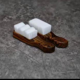 文玩核桃迷你便携式纳米刷抛光打底耐磨硬刷子金刚去反碱清理工具