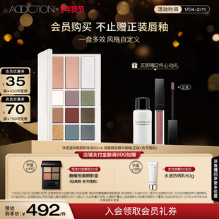 【新年礼物】ADDICTION风尚假日云石秘境腮红眼影限定修容彩妆盘