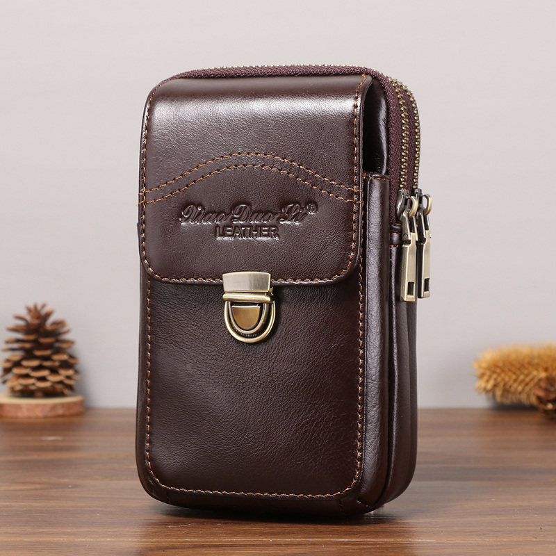 手机腰包男装手机的腰包真皮运动手机套手臂工地干活皮套腰挂牛皮,箱包皮具/热销女包/男包,男士包袋,淘宝优惠券,粉丝福利购,淘宝优惠卷