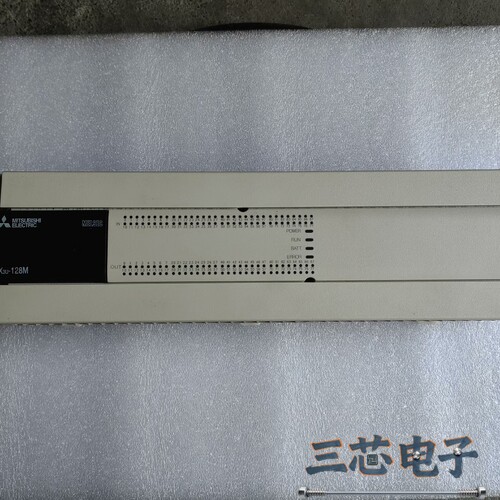 询价·三菱PLC，FX3U-128MT/ES-A，内有三菱LOGO议价-